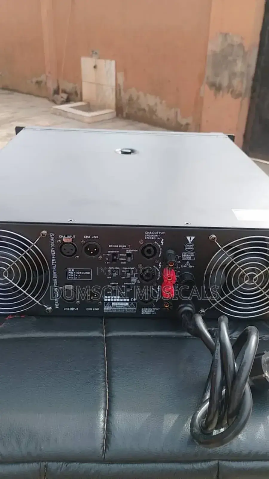 Ty6000 Watts Heavy Duty Powered Amplifier Tyros Sound
