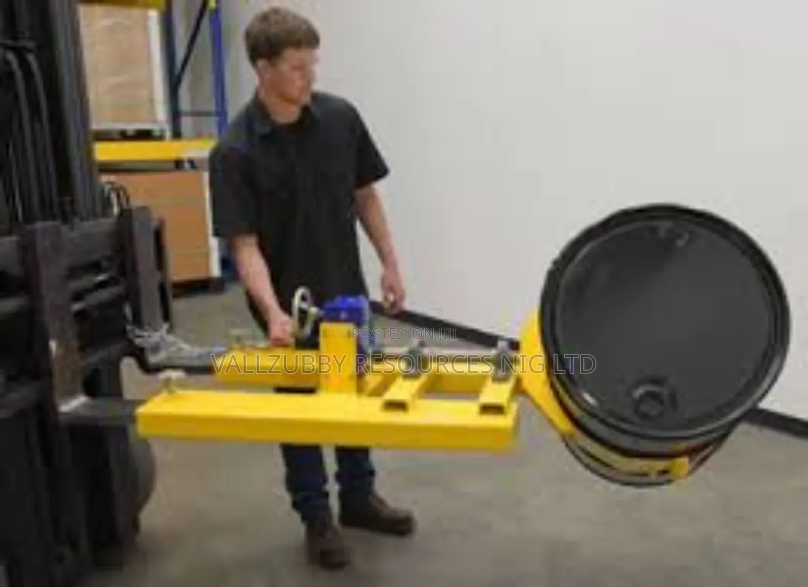 Drum Carrier For Forklift