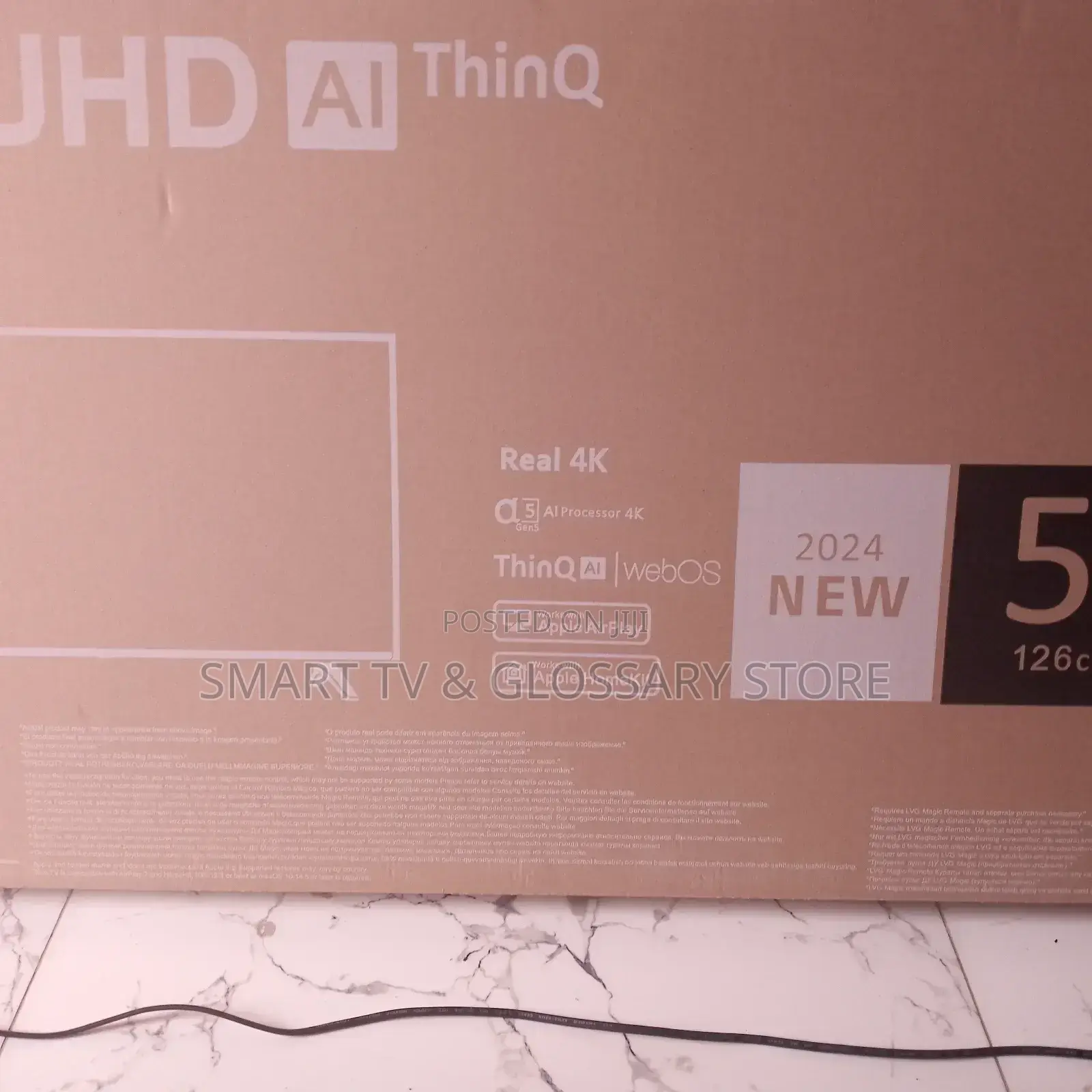 Lg 50 Inches New Smart Tv