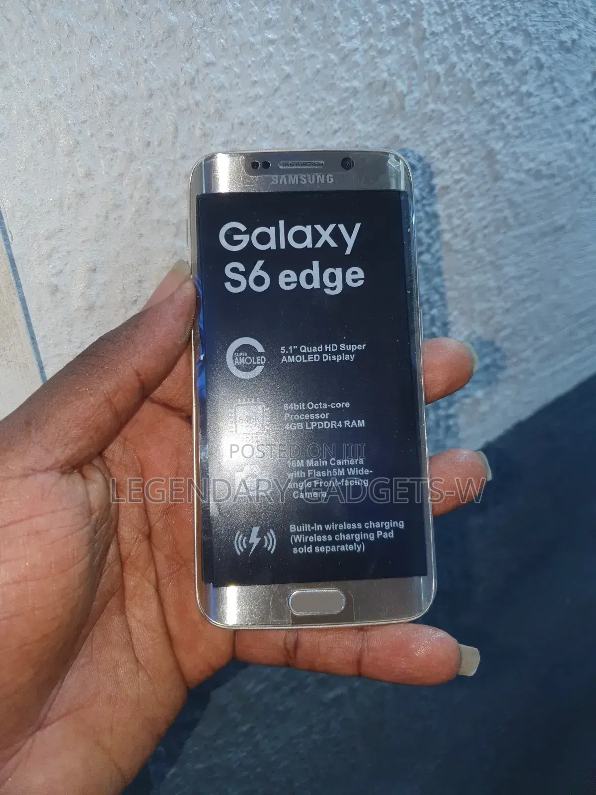 Samsung Galaxy S6 edge 64 GB Silver