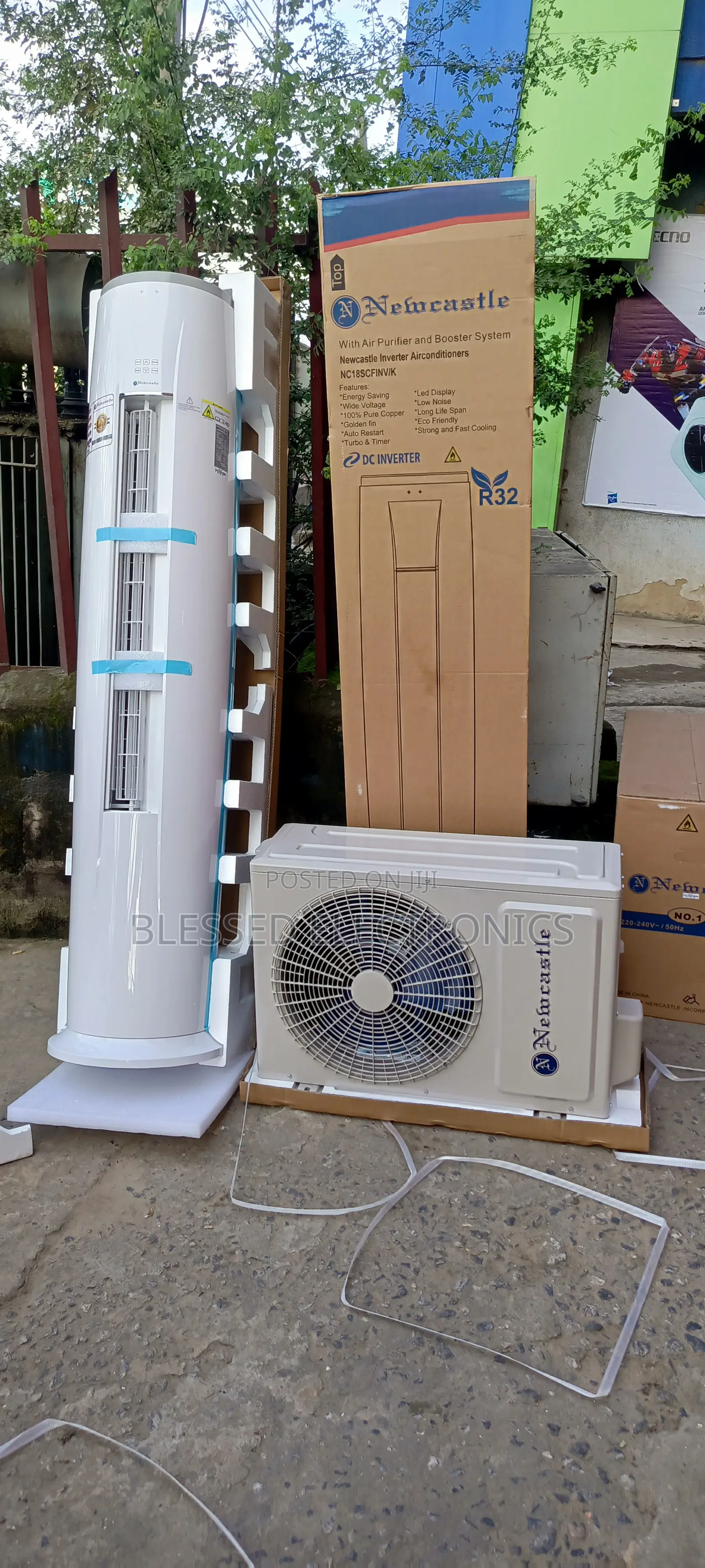 Ac 2 Tons Newcastle Inverter Ac 100% Original