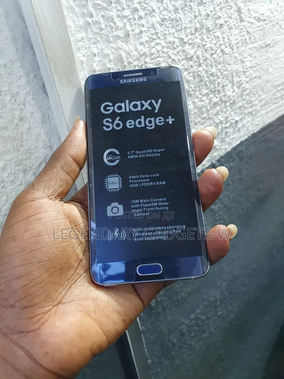 Samsung Galaxy S6 Edge Plus 64 GB Black