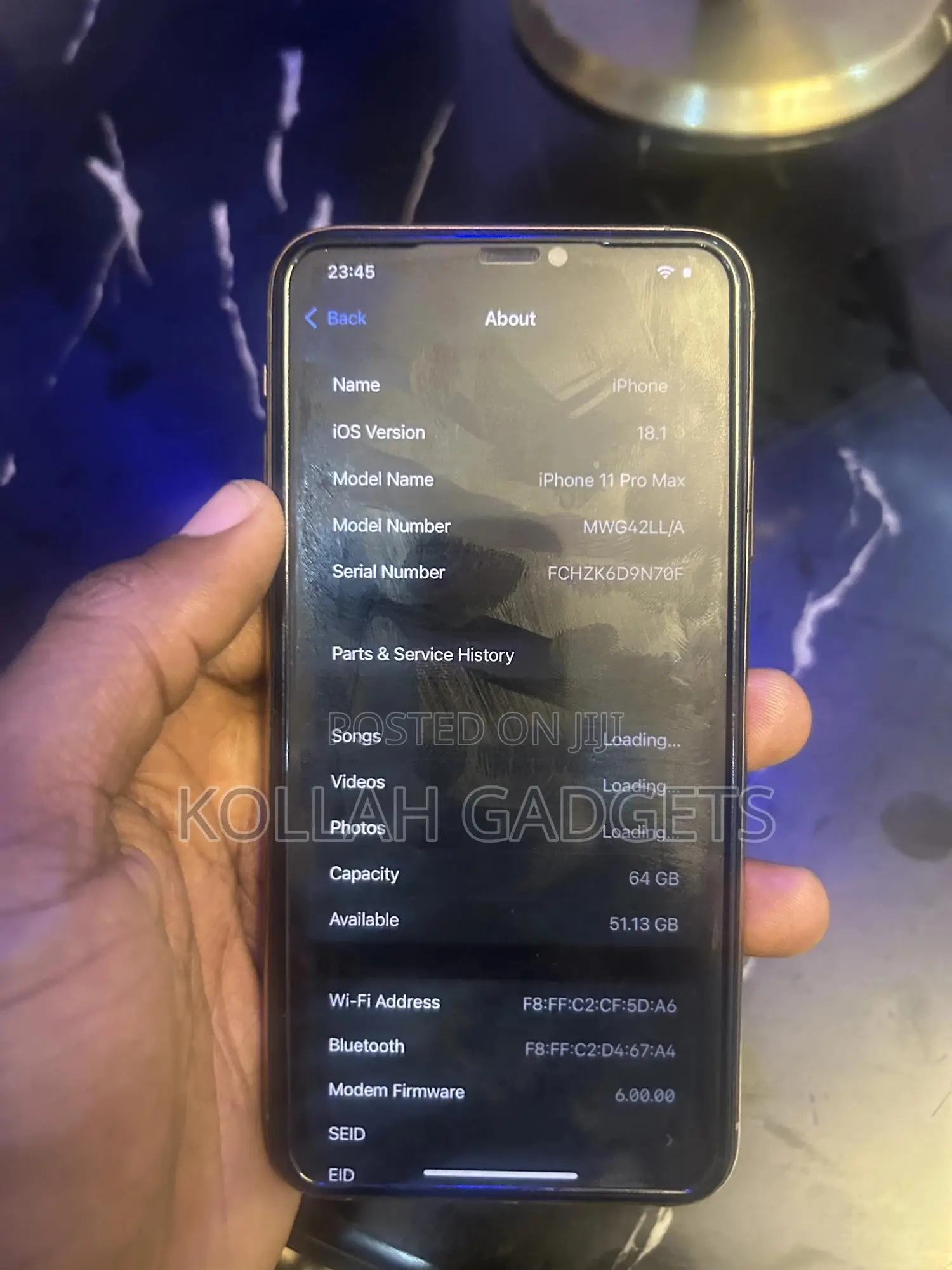 Apple iPhone 11 Pro Max 64 GB Gold