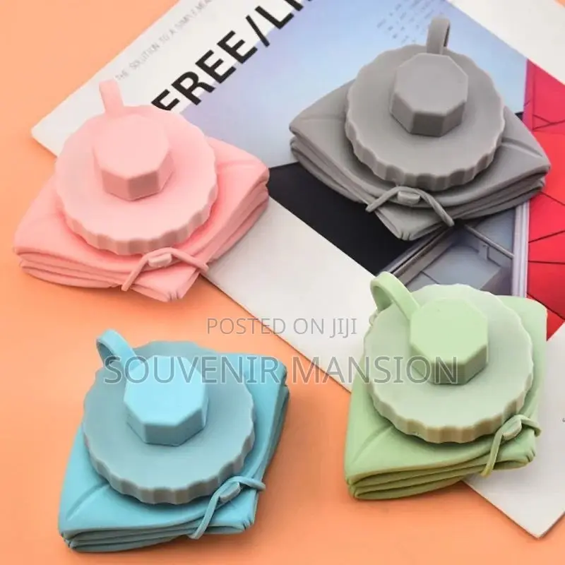 600ml Foldable Silicon Water Bottle