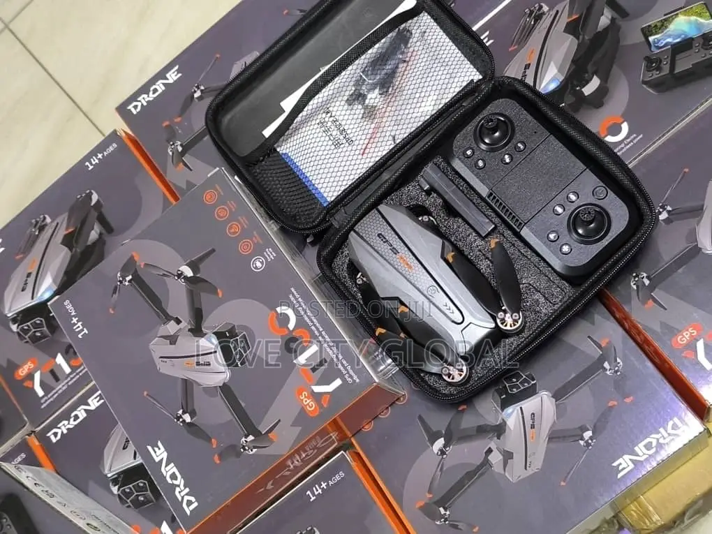Triple Camera Hd 5g GPS Professional Drone With 2 Battery