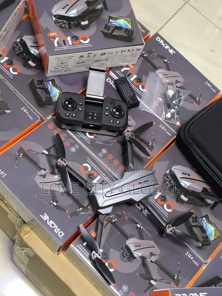 Triple Camera Hd 5g GPS Professional Drone With 2 Battery