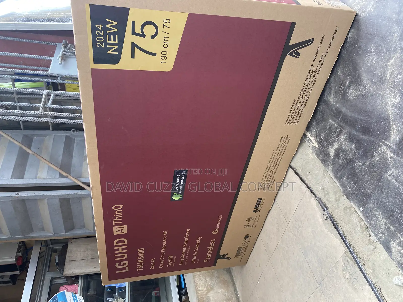 Lg 75 Inches Smart Frameless Tv