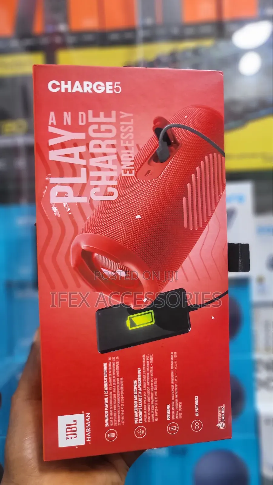 JBL Charge 5 - Portable Bluetooth Speaker -