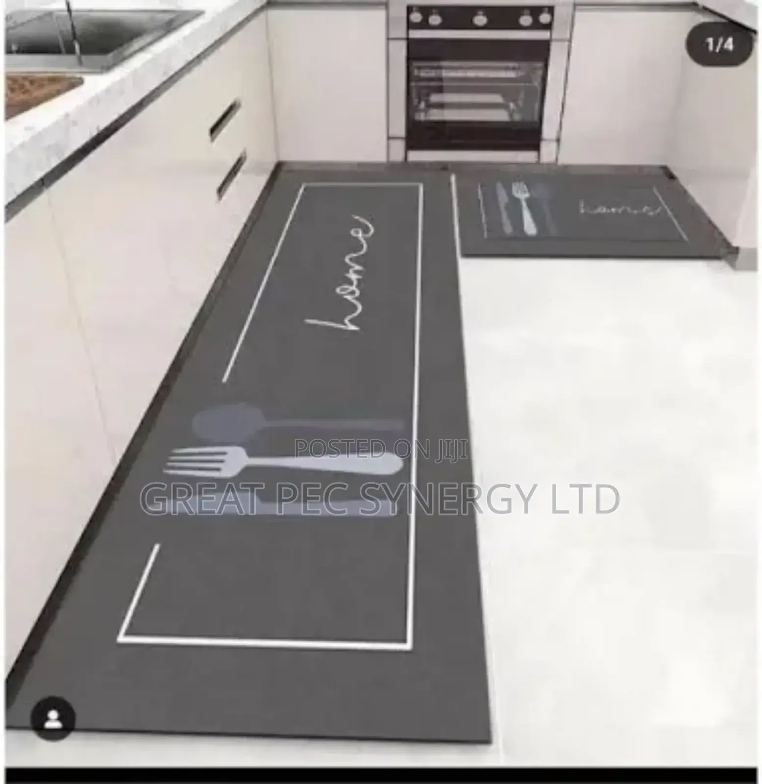 Absorbent 2 In 1 Kitchen Mat