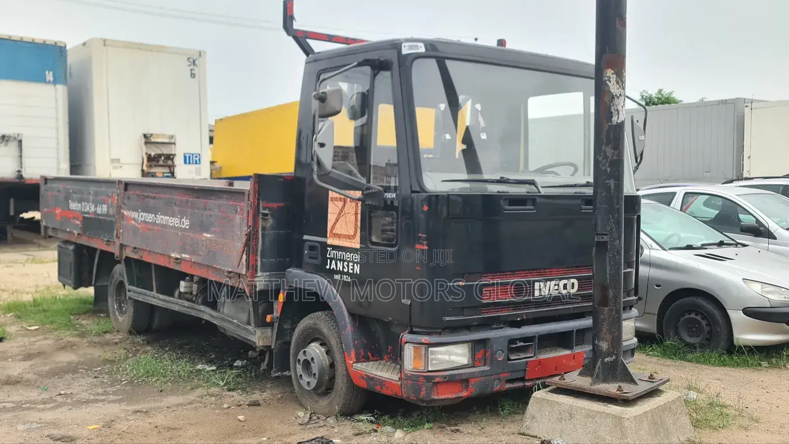 Foreign Used Iveco 75 E14 Truck 2002 Black for Sale
