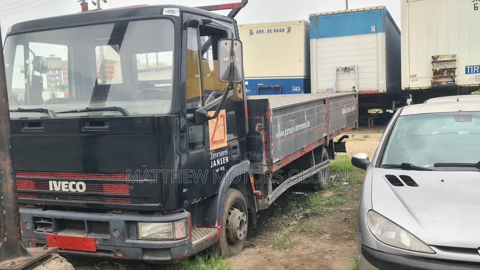 Foreign Used Iveco 75 E14 Truck 2002 Black for Sale