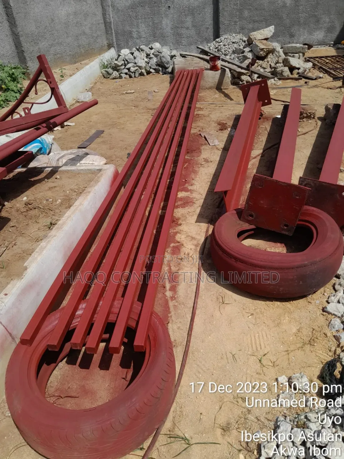 Car Port Steel Beam Fabrication