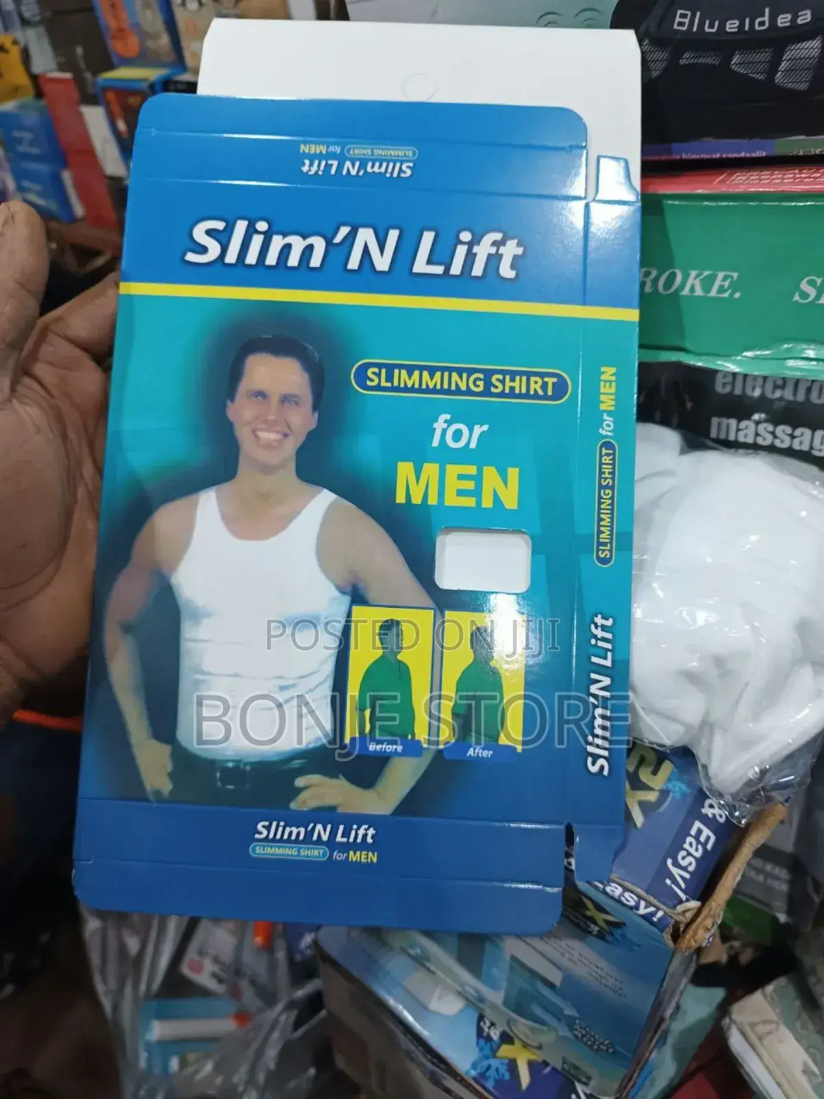 Men Slimming Vest Body Shaper Slim'n Lift