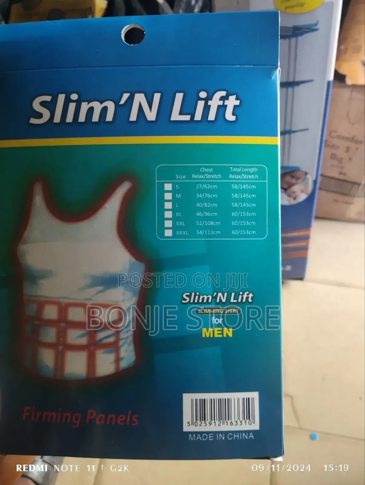 Men Slimming Vest Body Shaper Slim'n Lift