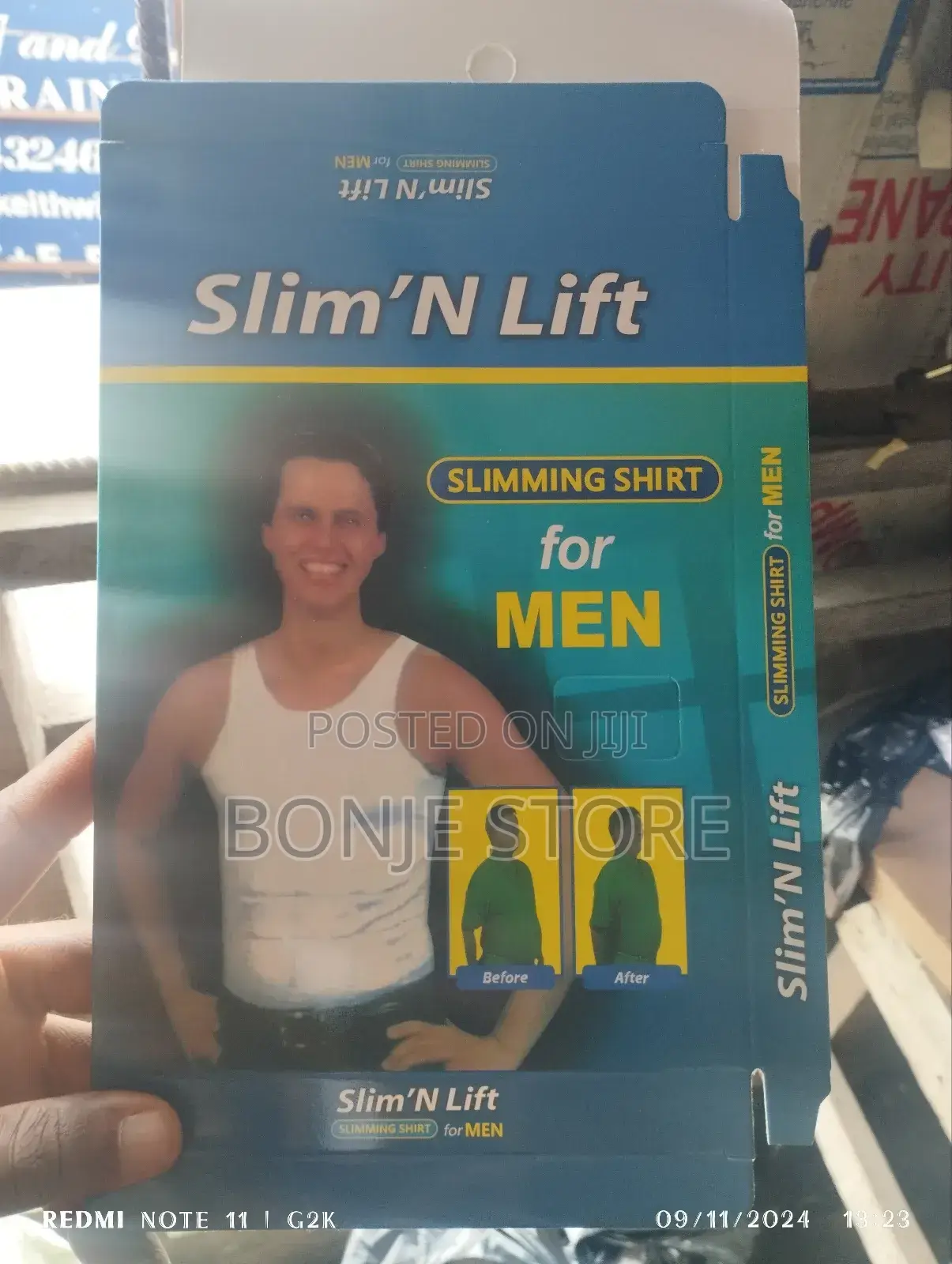 Men Slimming Vest Body Shaper Slim'n Lift