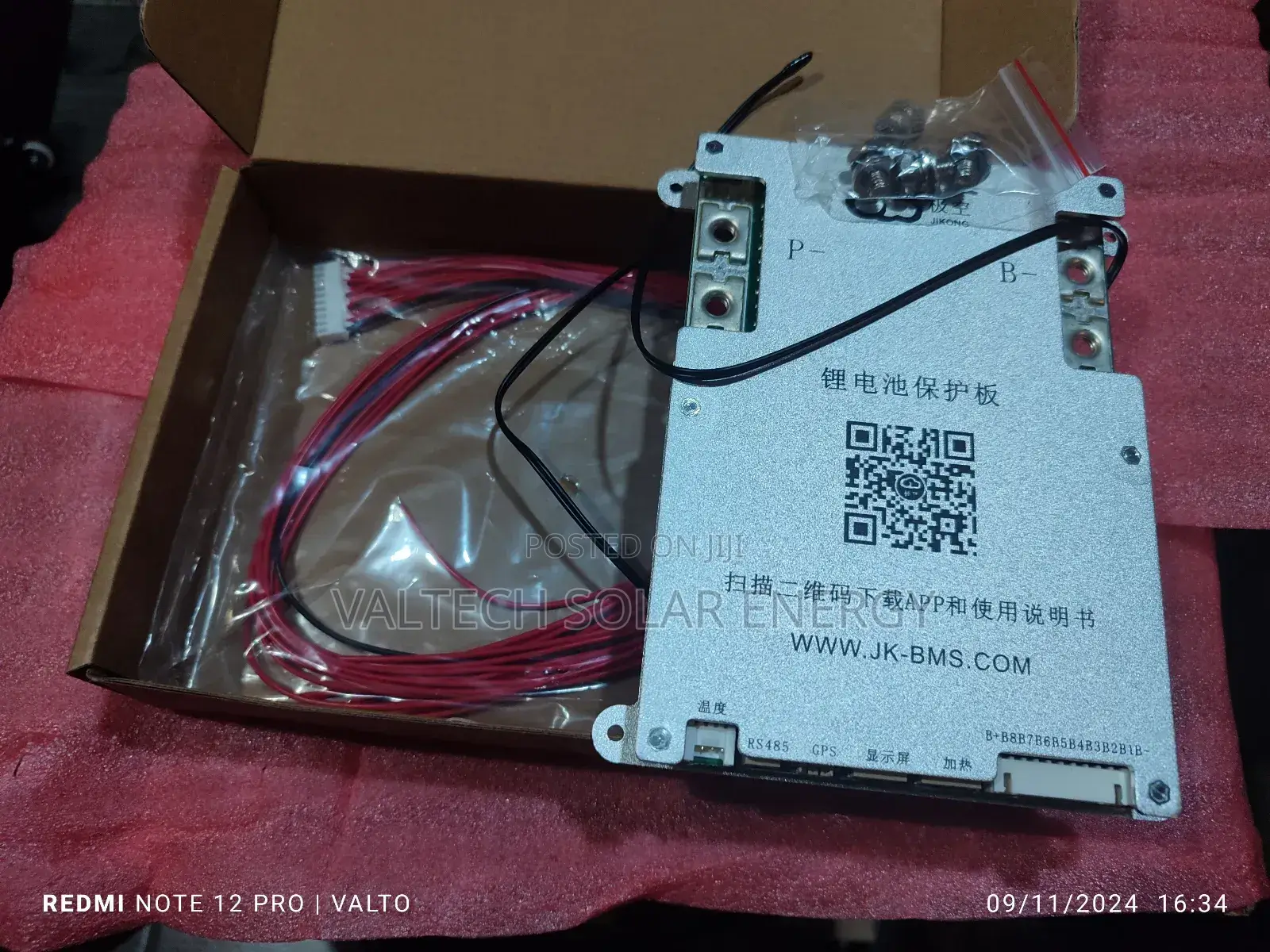 Jk-B1a8s10p Jikong 4s-8s 100a Smart Bluetooth Lithuim Battery BMS