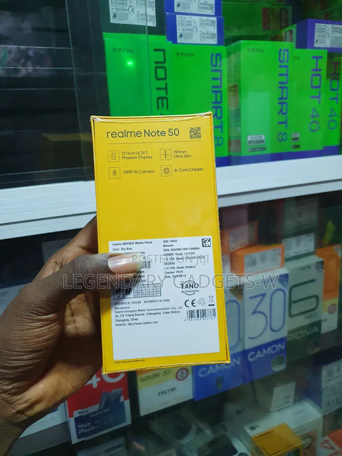 New Realme Note 50 128 GB