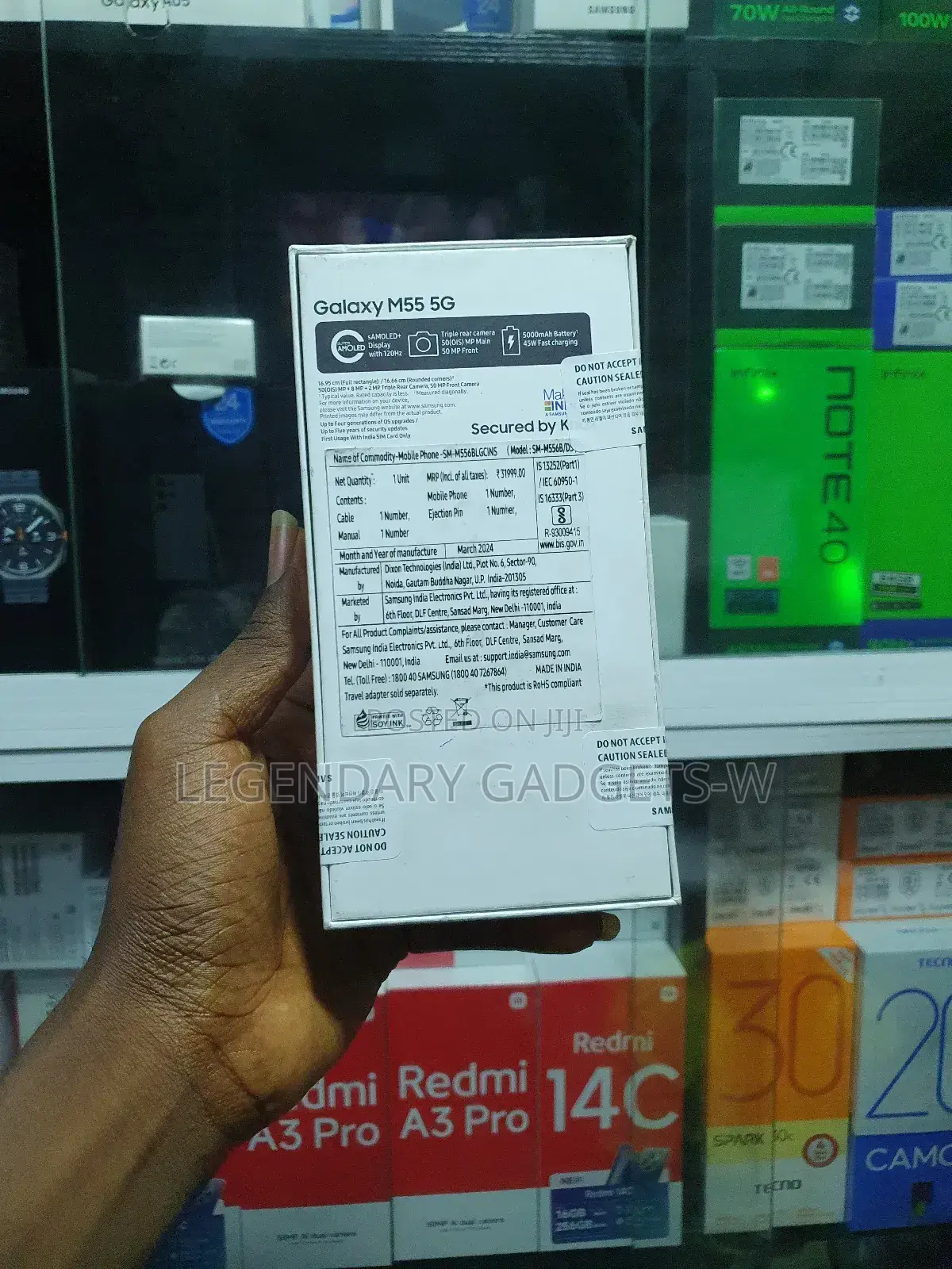 New Samsung Galaxy M55 256 GB