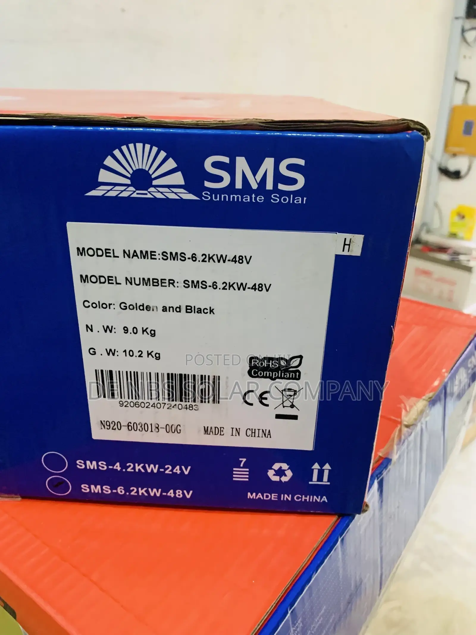 SMS 6.2kva 48v Hybrid Inverter