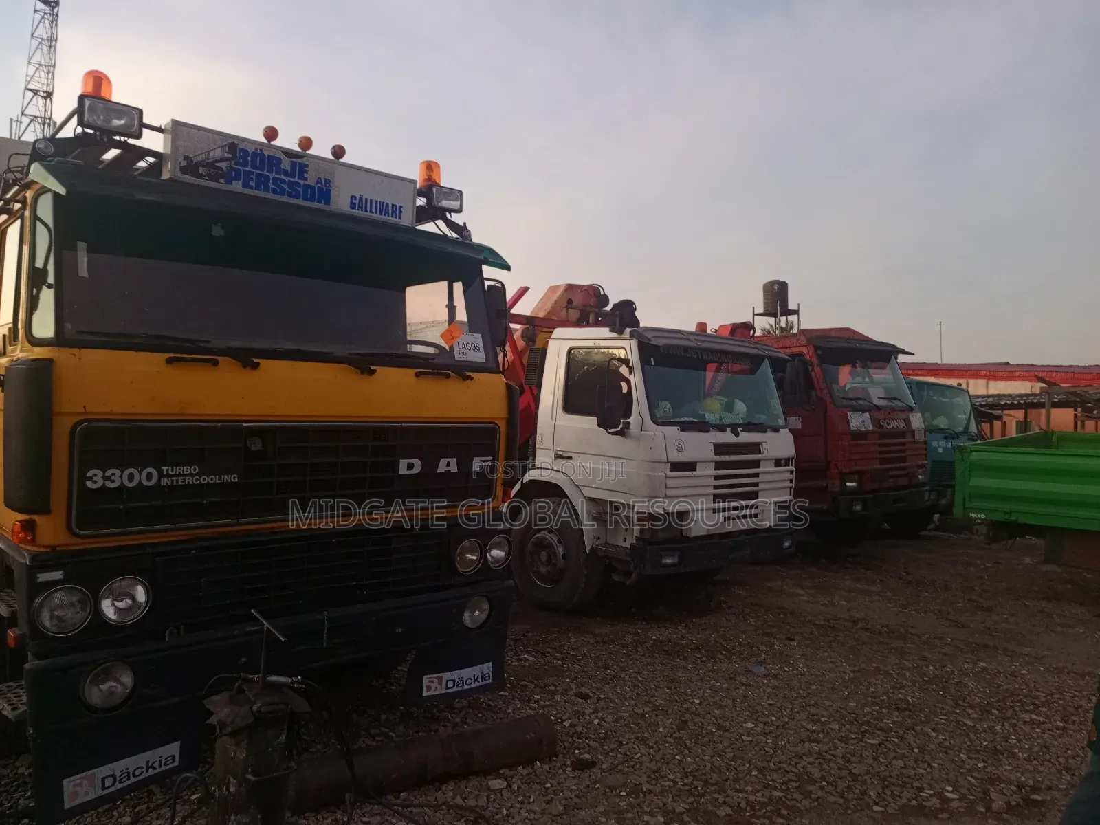 Crane Trucks (Hiab) for Rental Services