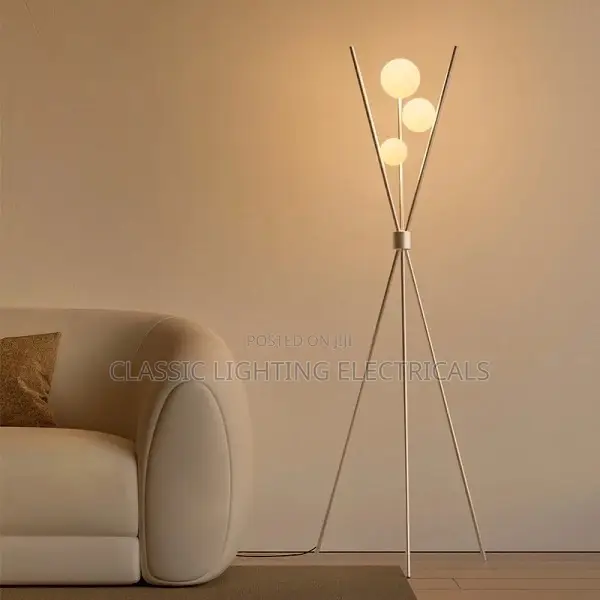 Italian Modern Minimalist Large Metal Arched Reading Lamp