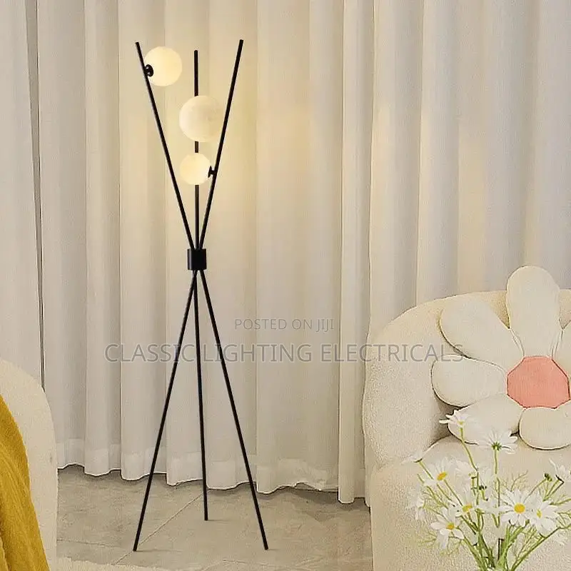 Nordic 3D Printing Moon Led Lamp Modern Floor Lamp