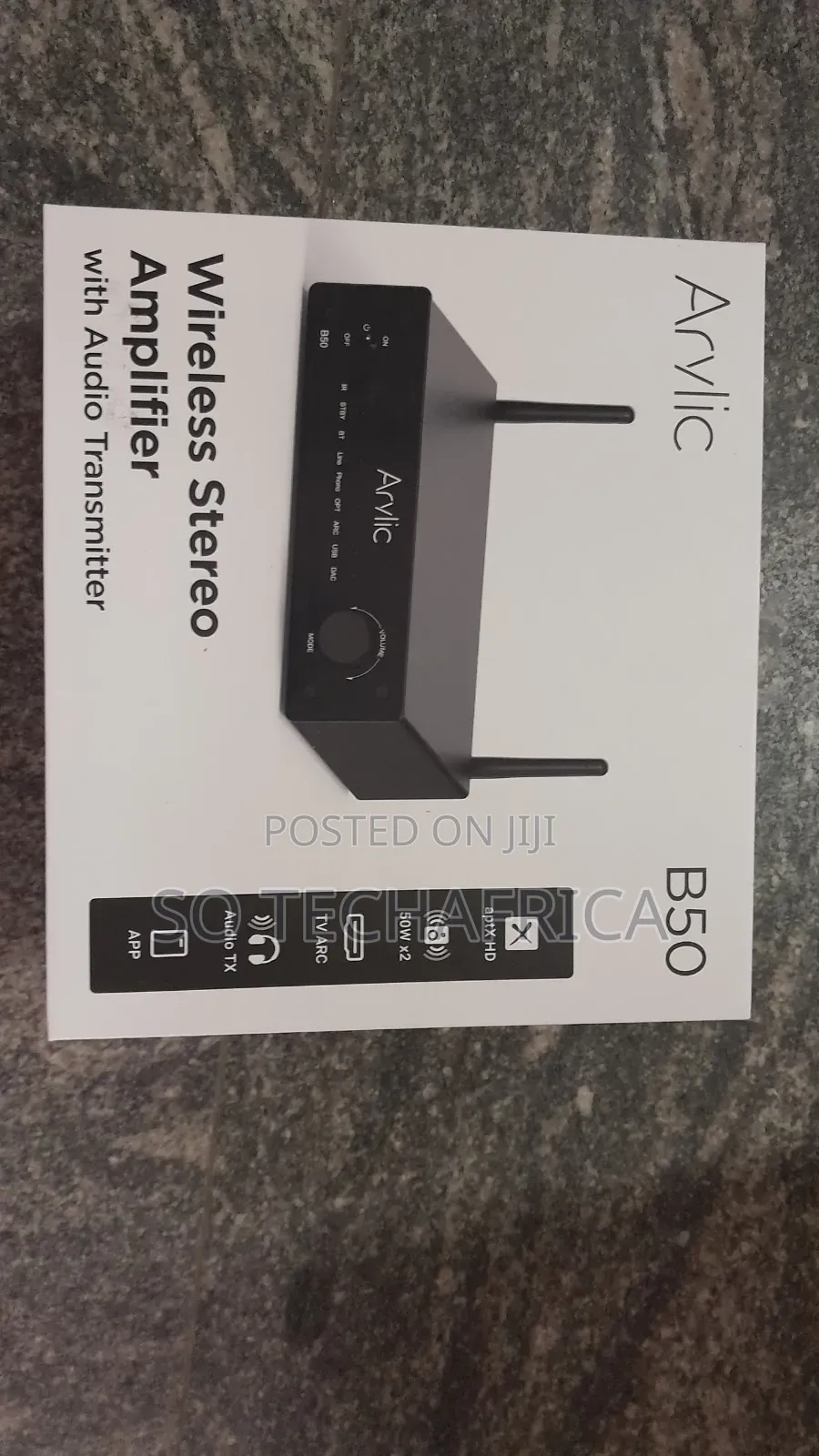 B50 Bluetooth Stereo Amplifier With Audio Transmitter