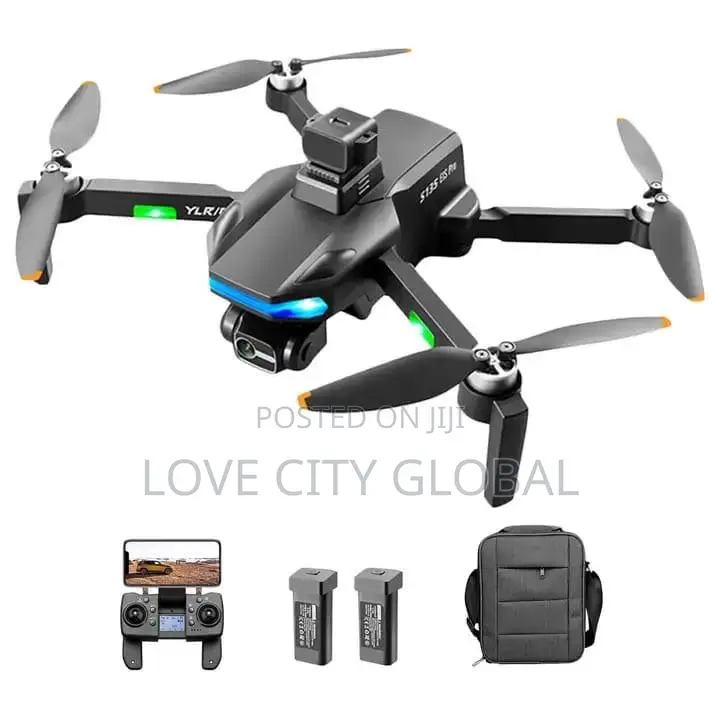 YLRC S135 Pro GPS Professional Drone 5G Camera, 2 Battery