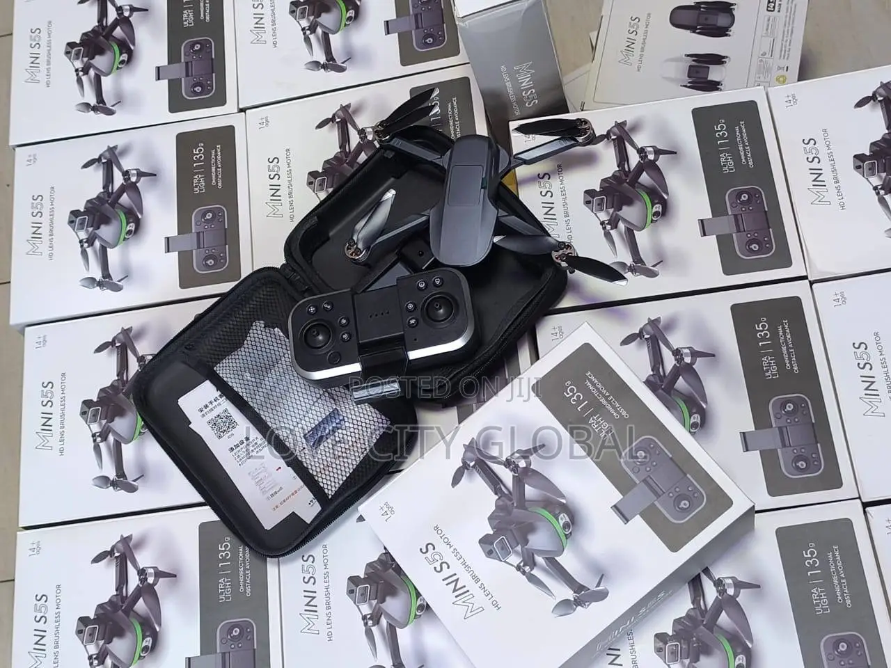 Ls-S5s Hd Esc Dual Camera Professional Drone 2 Batteries