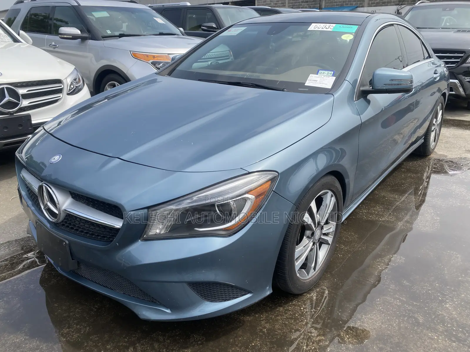 Mercedes-Benz CLA-Class CLA 250 4MATIC Sedan 2014 Blue