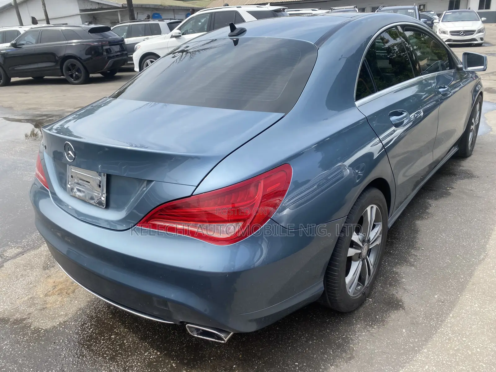 Mercedes-Benz CLA-Class CLA 250 4MATIC Sedan 2014 Blue