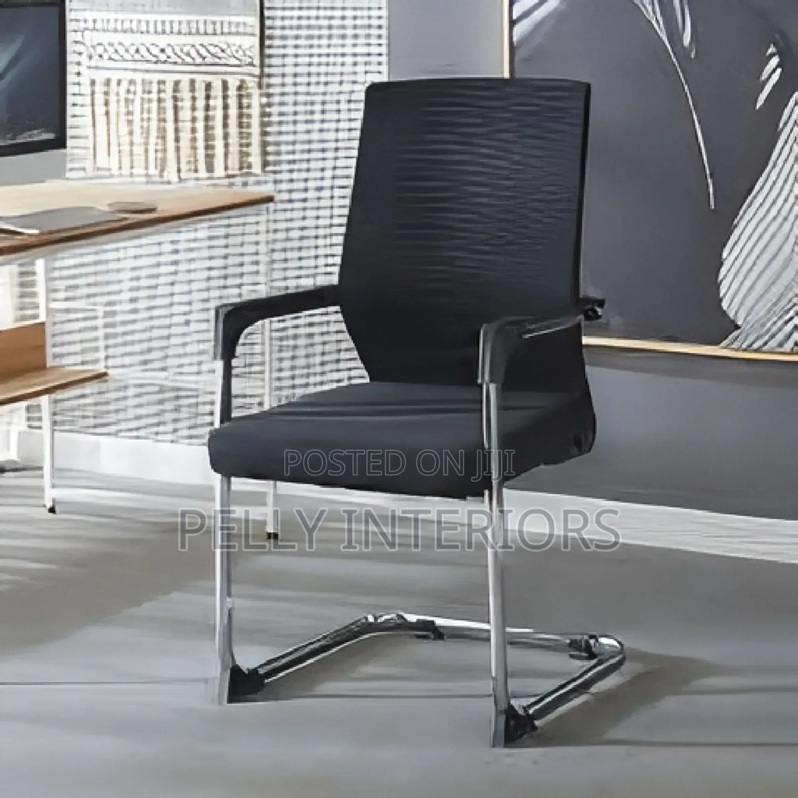 Executive Visitors Office Chair -Black