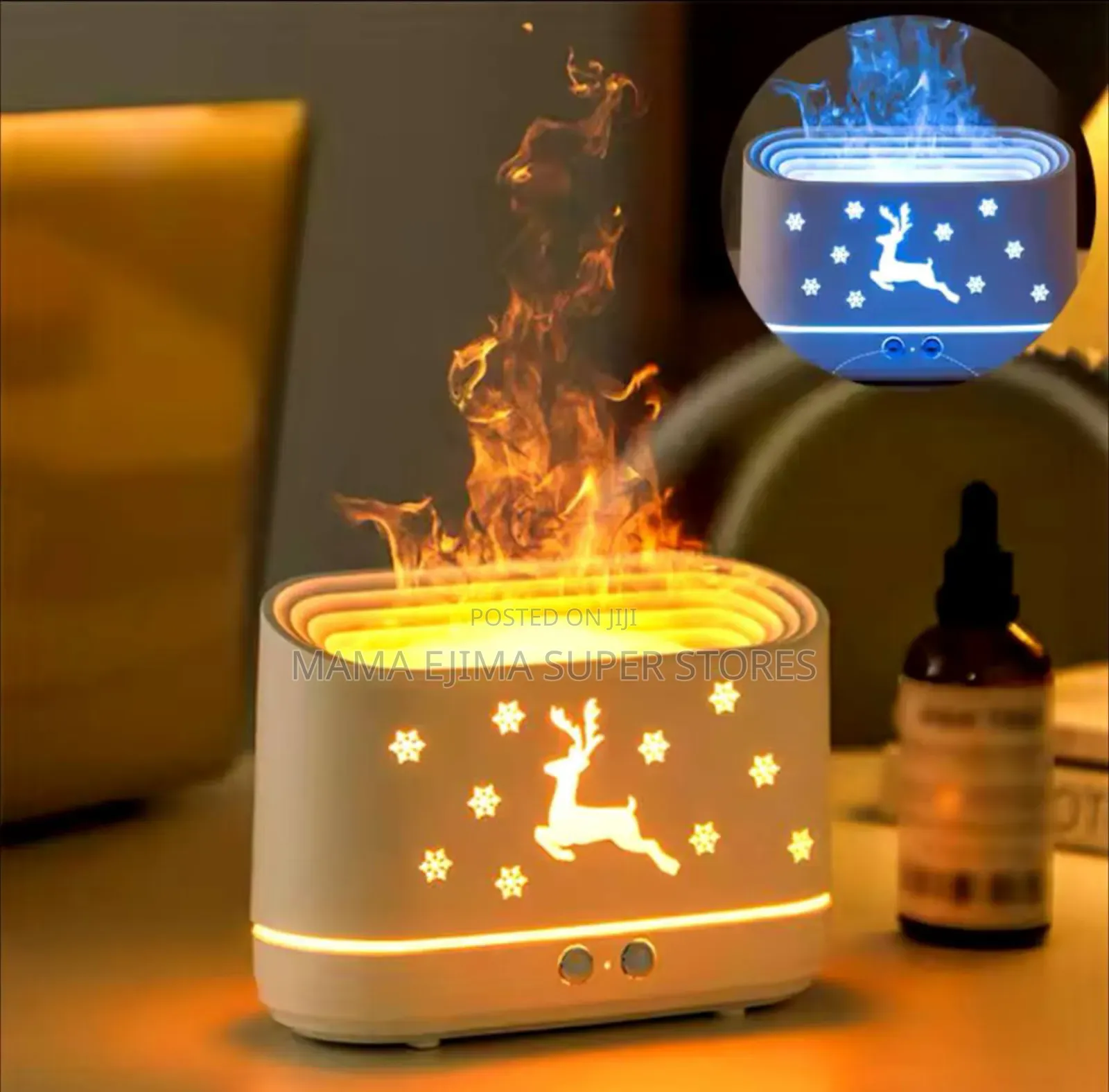 Noiseless Simulation Flame Mist Humidifier ,Usb Air