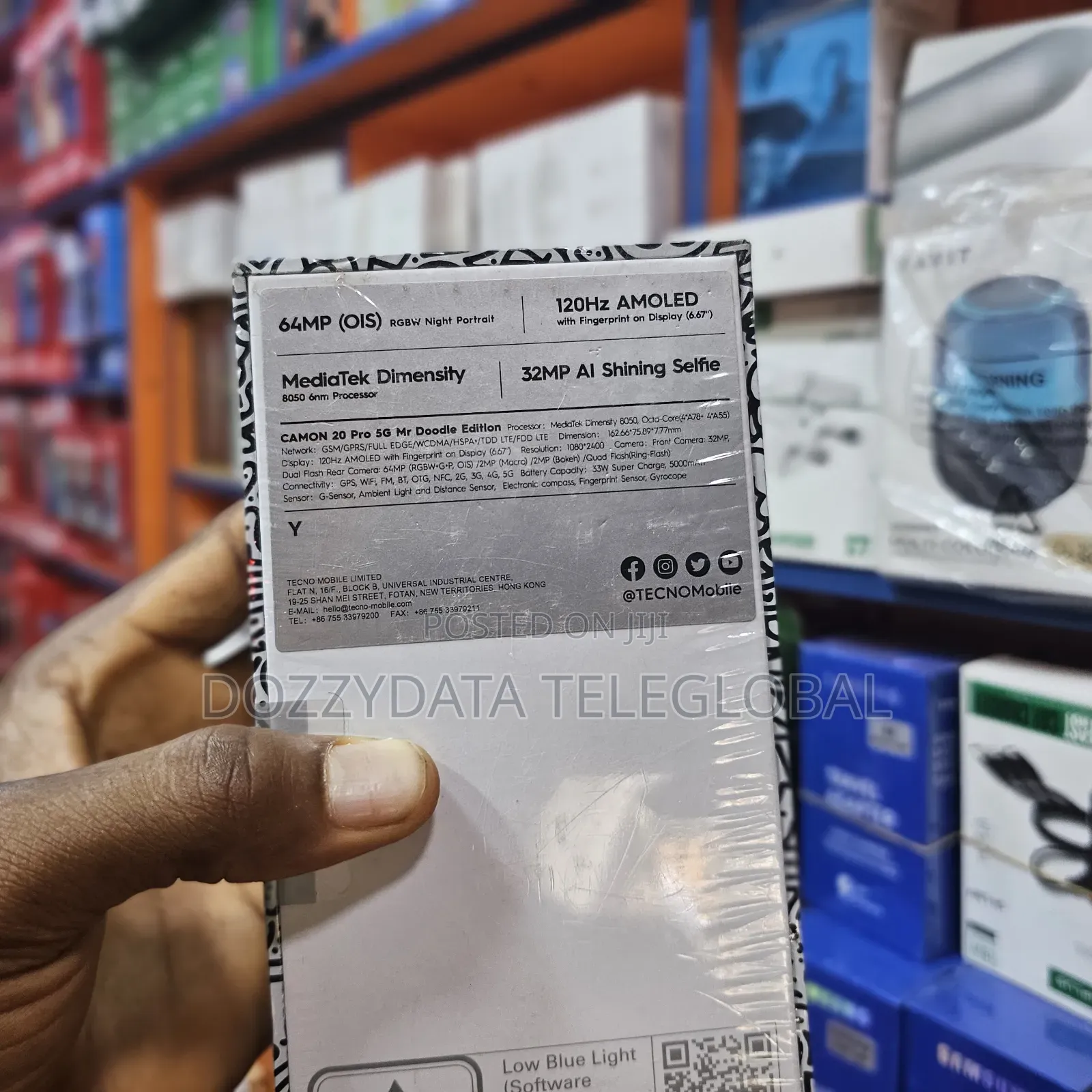 New Tecno Camon 20 Mr. Doodle Edition 256 GB