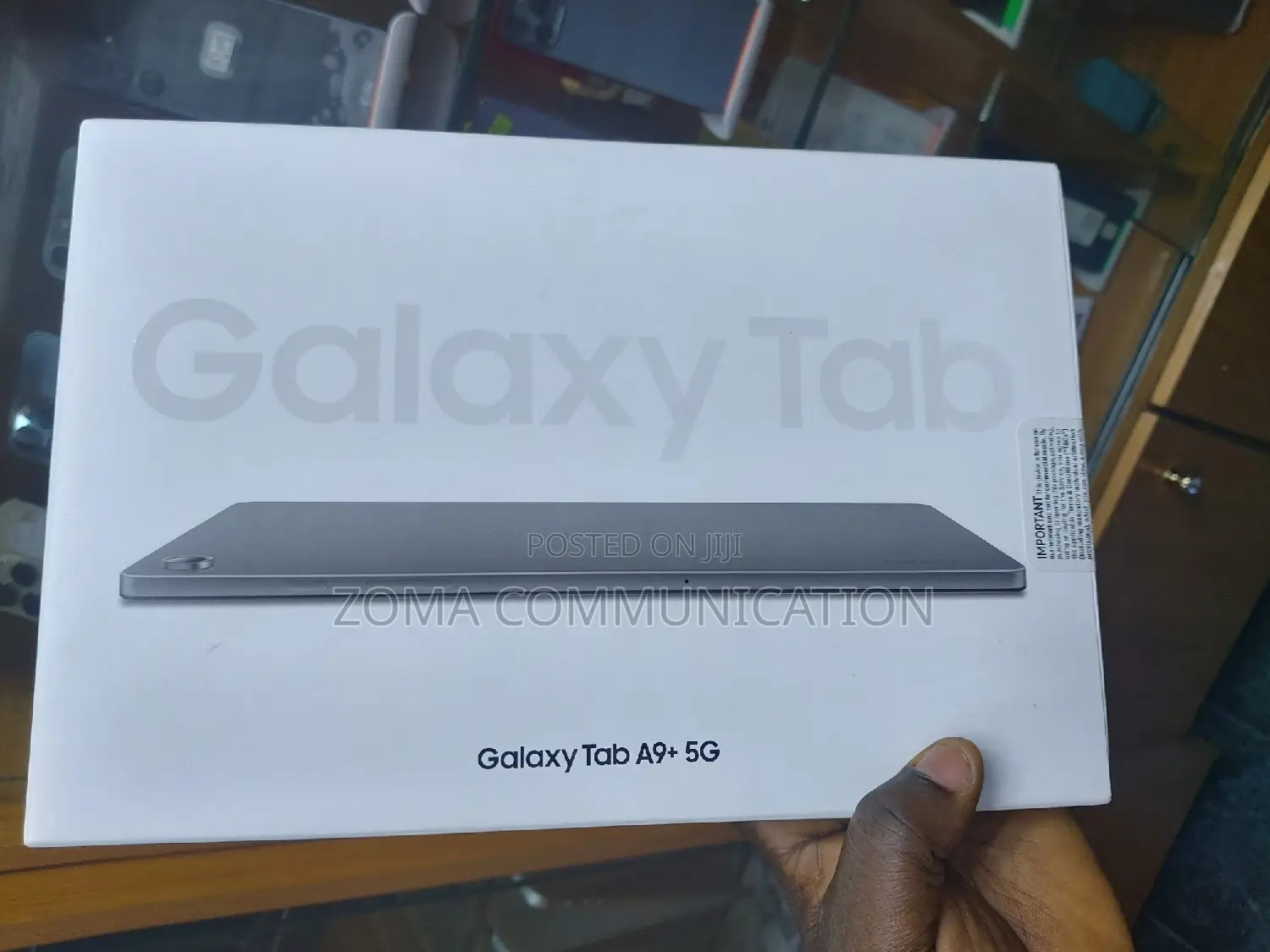 New Samsung Galaxy Tab A9+ 64 GB Black