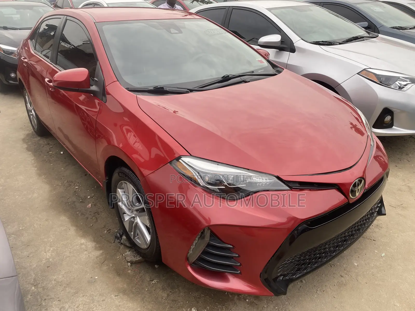 Toyota Corolla 2017 Red