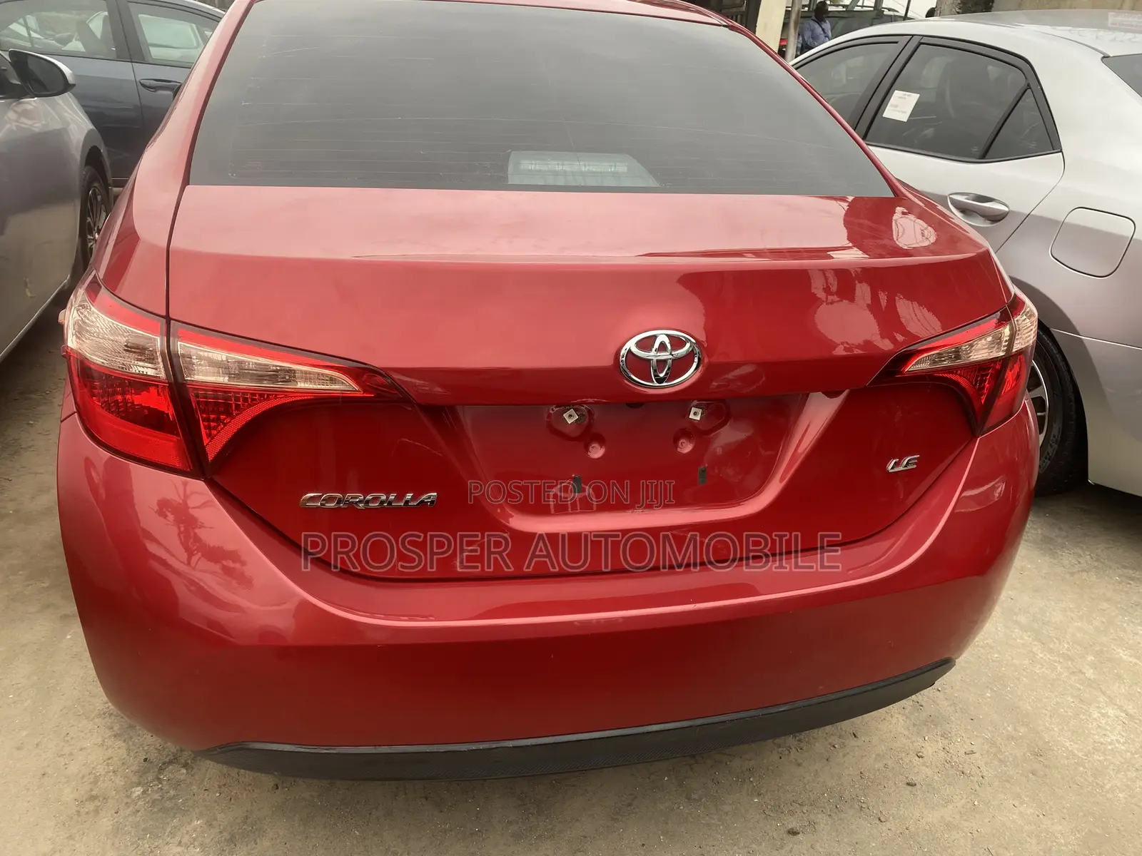 Toyota Corolla 2017 Red