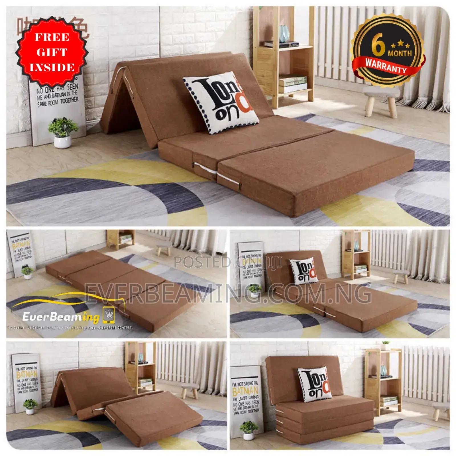 Portable Foldable Camp Picnic and Outdoors Mattress