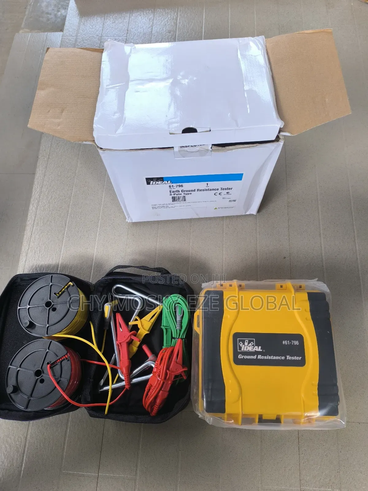 Earth Ground Resistance Tester (3 Pole Type)