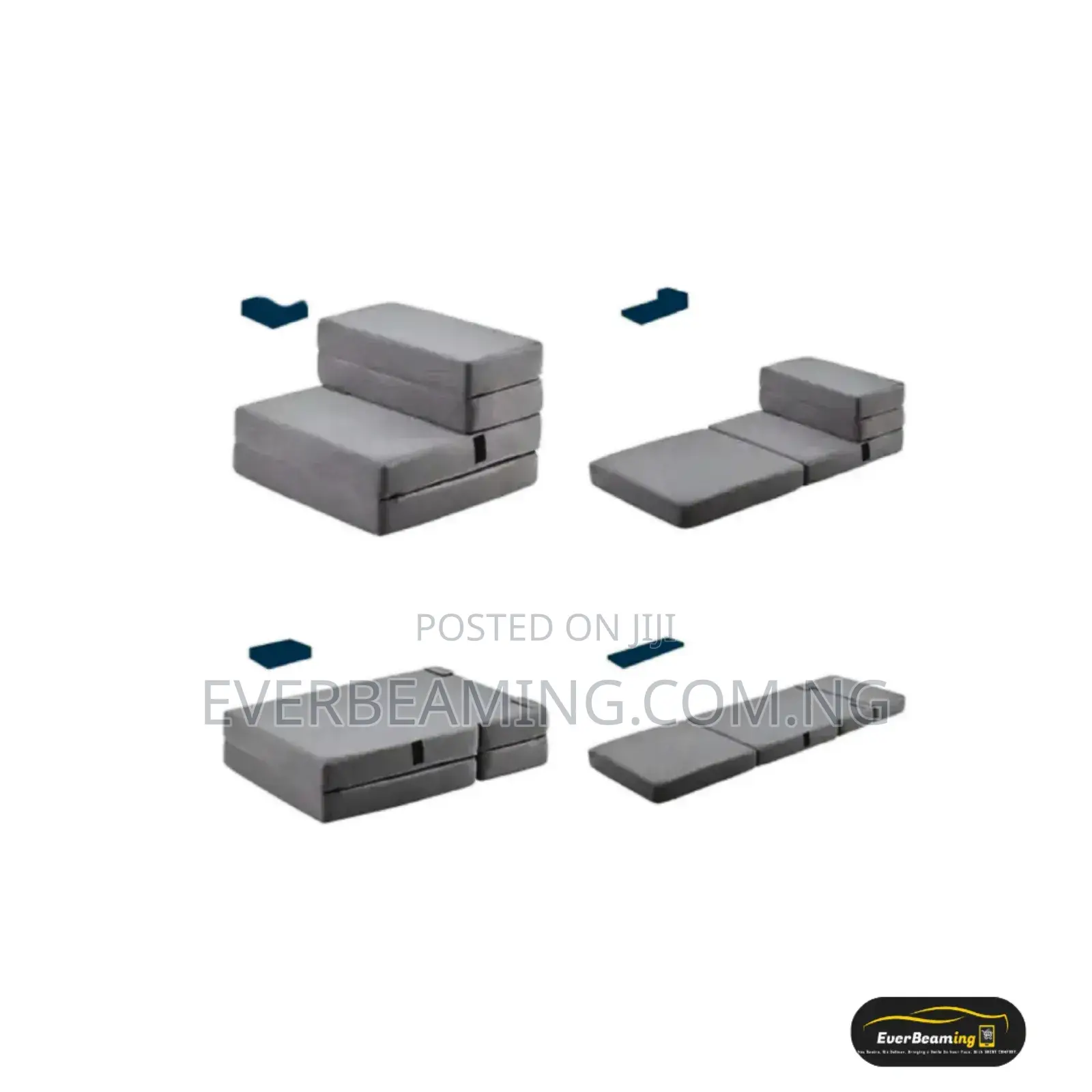 Portable Foldable Camp Picnic and Outdoors Mattress + Pillow