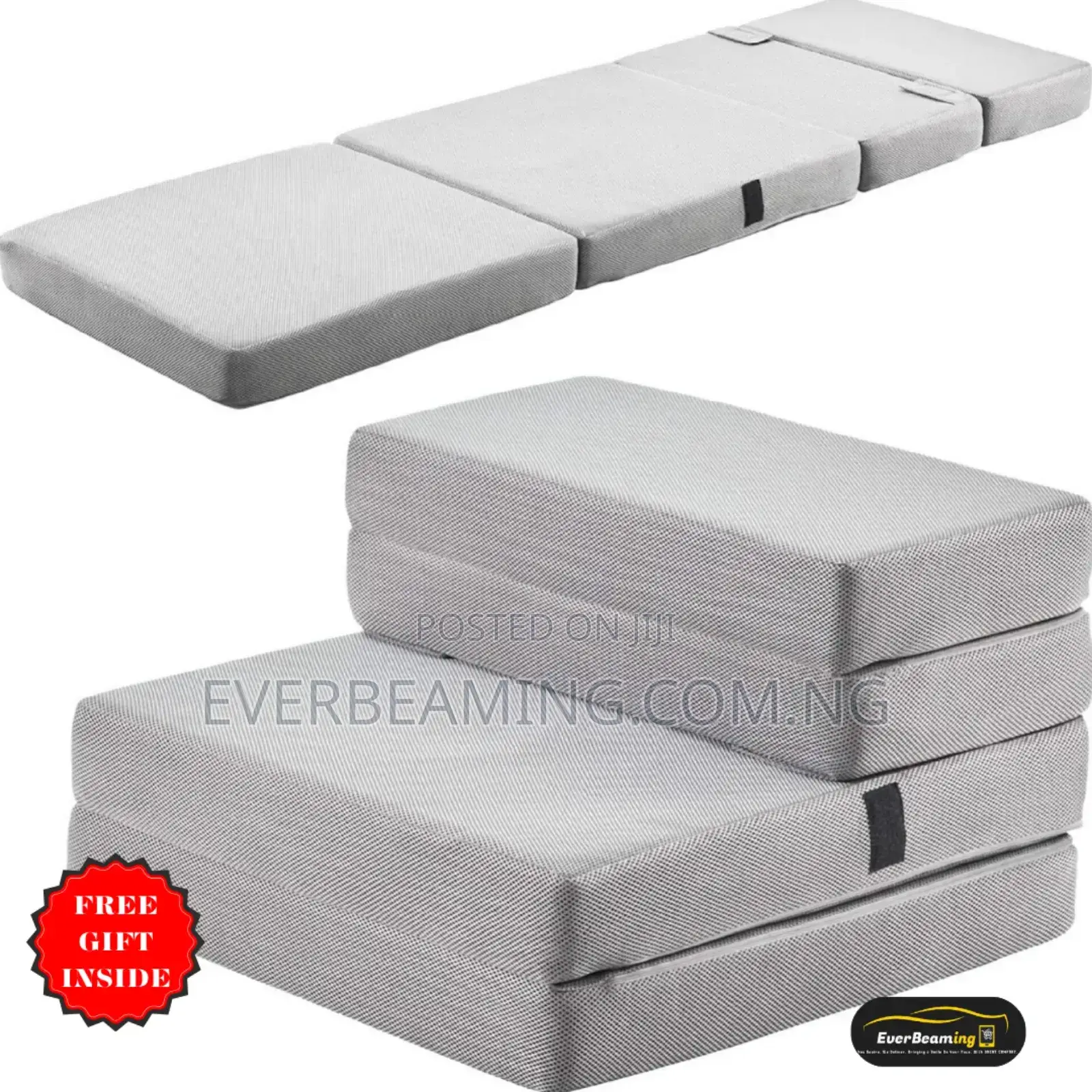 Portable Foldable Camp Picnic and Outdoors Mattress + Pillow