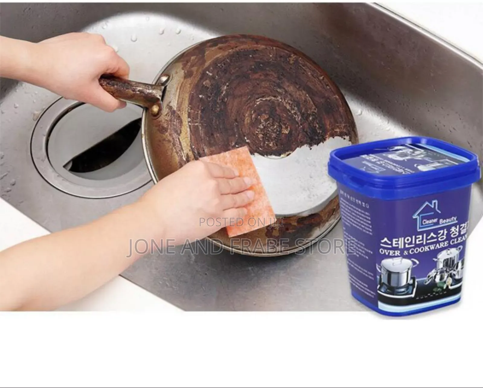 Pot and Steel Cleaner