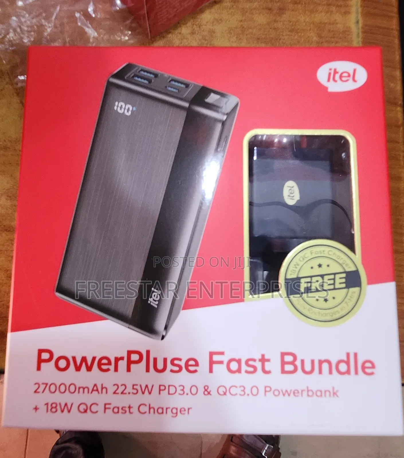Itel Powerpluse 27000mah. Itel 27000mah Power Bank Charger