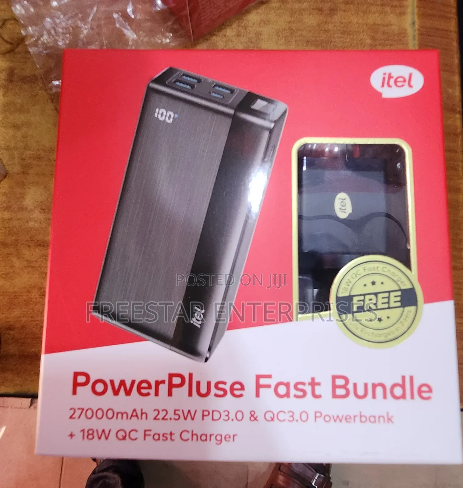 Itel Powerpluse 27000mah. Itel 27000mah Power Bank Charger