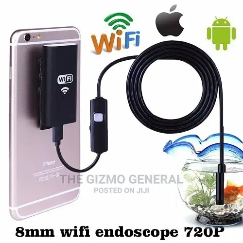 5M Wifi Waterproof Endoscope Tube Camera Borescope