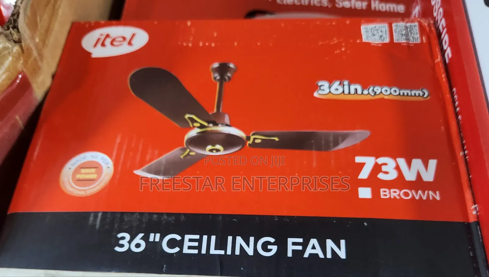 Itel 36 Inches Ceiling Fan 73W Ceiling Fan