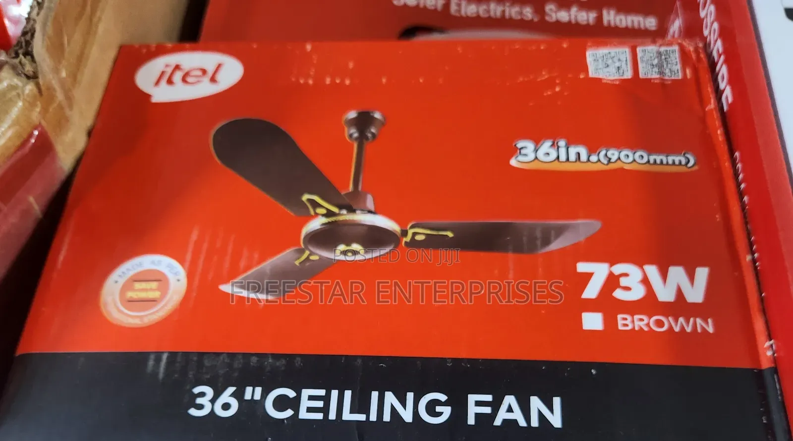 Itel 36 Inches Ceiling Fan 73W Ceiling Fan
