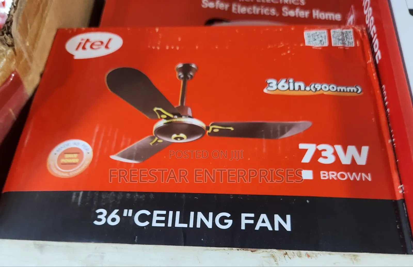 Itel 36 Inches Ceiling Fan 73W Ceiling Fan