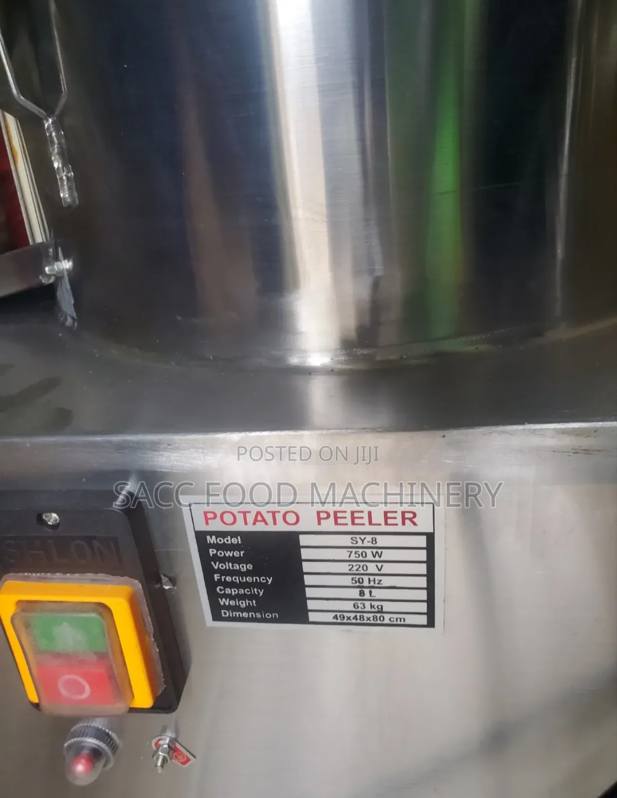 Potato/Ginger Peeler (8kg)