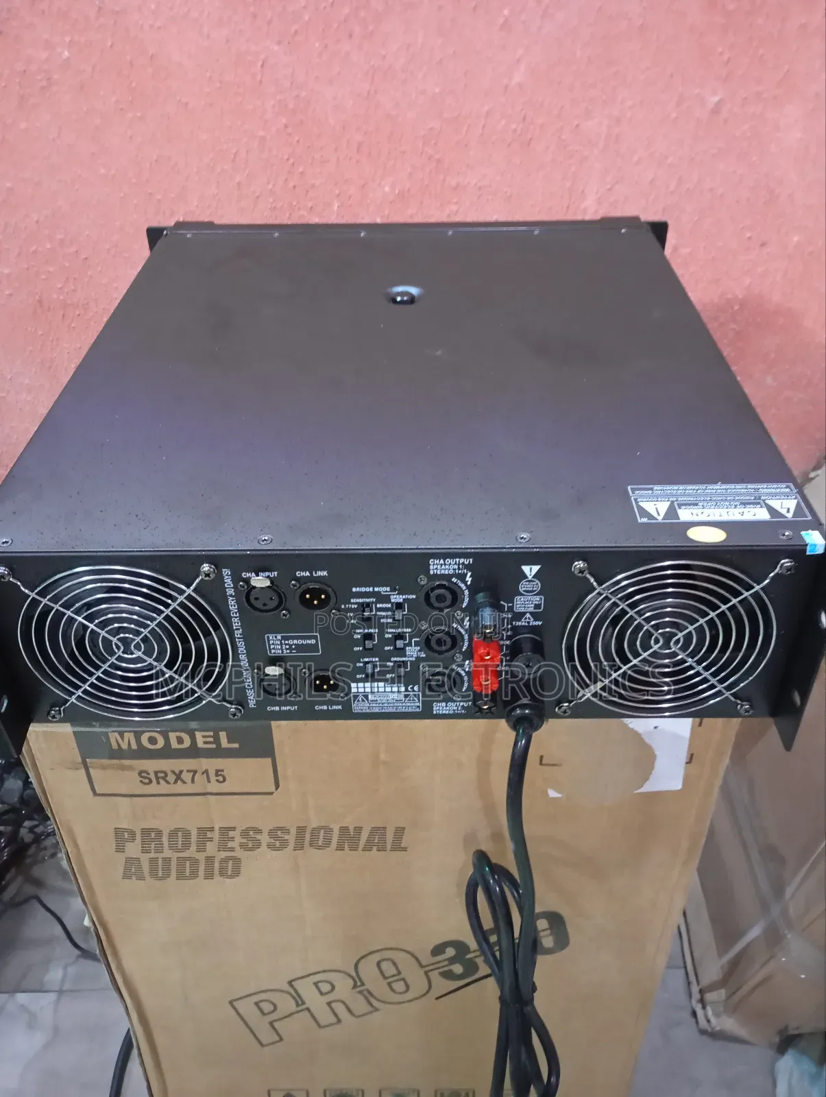 Tyros Sound Heavy Duty Powered Amplifier Ty-7000